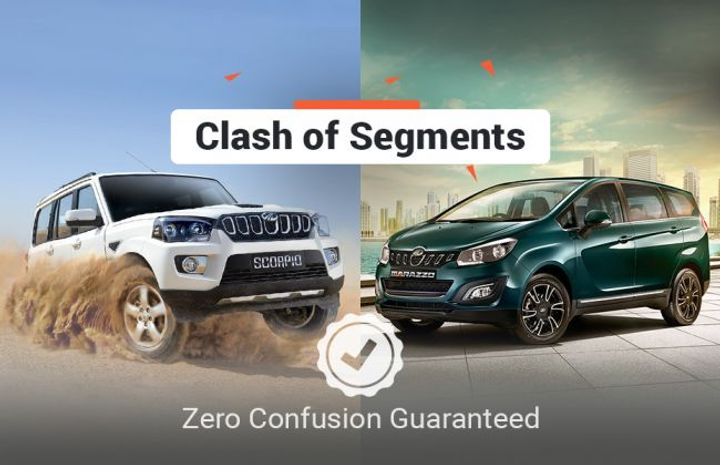 Clash Of Segments: Mahindra Marazzo vs Mahindra Scorpio - Which Car To Buy? Clash Of Segments: Mahindra Marazzo vs Mahindra Scorpio - Which Car To Buy?