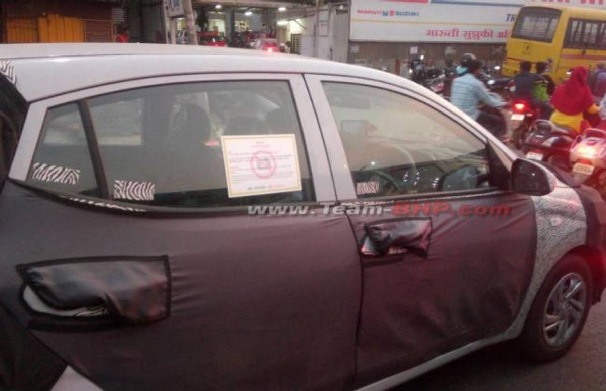 2019 Hyundai Grand i10 Interior Spied 2019 Hyundai Grand i10 Interior Spied