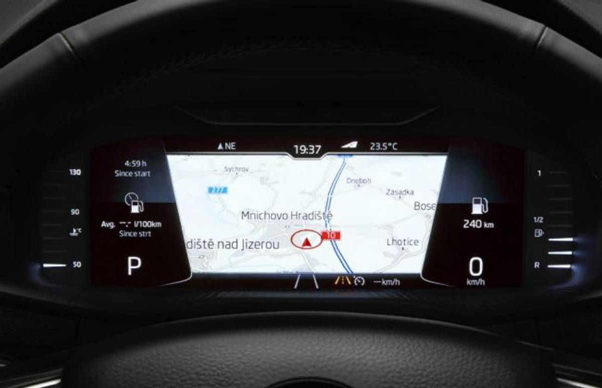 Skoda Octavia Now Available With Fully Digital Instrument Cluster Skoda Octavia Now Available With Fully Digital Instrument Cluster