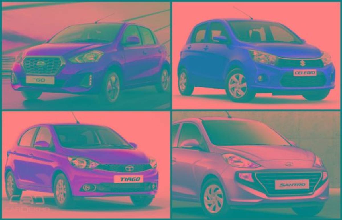 Spec Comparison: Hyundai Santro vs Datsun GO facelift vs Celerio vs Tiago vs WagonR Spec Comparison: Hyundai Santro vs Datsun GO facelift vs Celerio vs Tiago vs WagonR