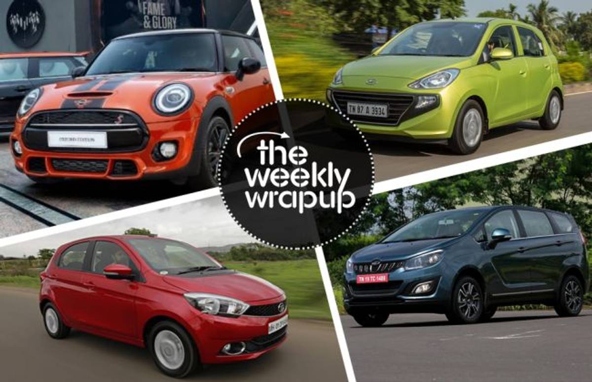 Weekly Wrap-up: New Hyundai Santro Review & Waiting Period Update, Tiago JTP Launched And More Weekly Wrap-up: New Hyundai Santro Review & Waiting Period Update, Tiago JTP Launched And More