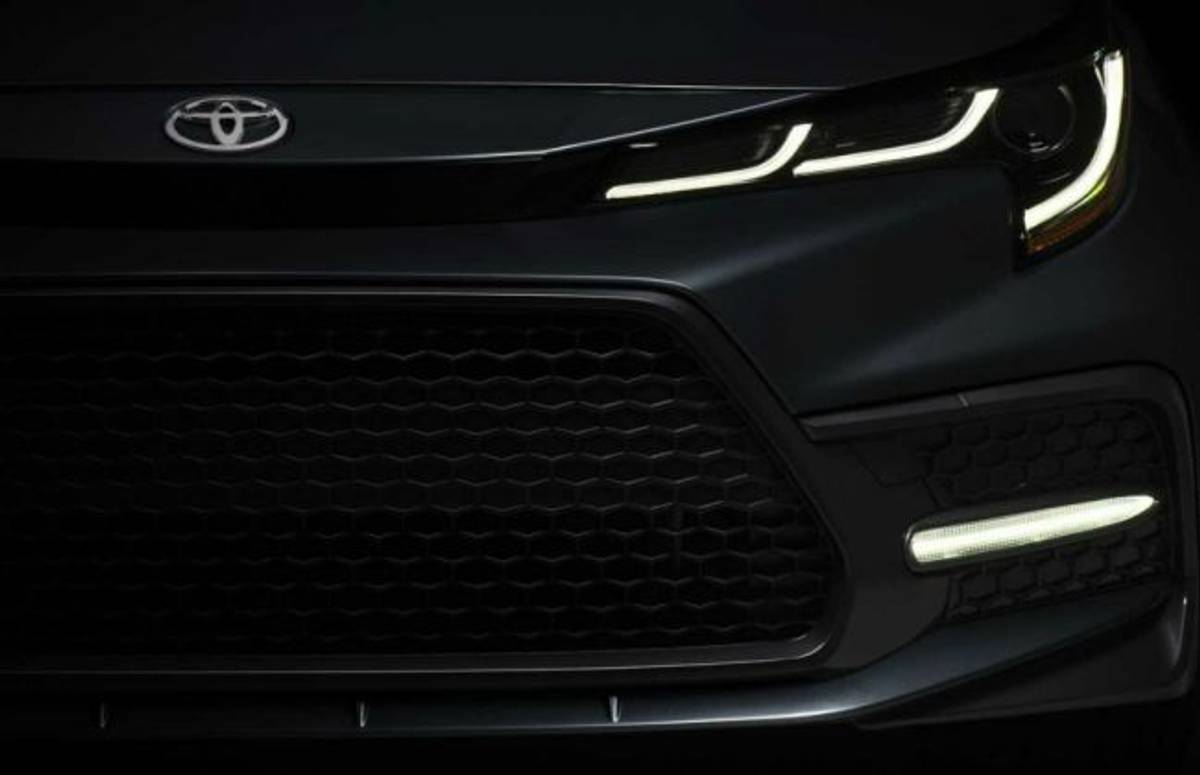 Toyota Drops First Teaser Image Of New-gen Corolla Sedan Toyota Drops First Teaser Image Of New-gen Corolla Sedan