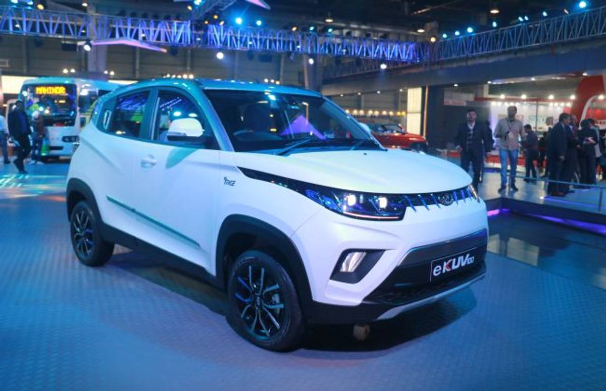 Mahindra KUV100 Electric Launch Confirmed For Mid-2019 Mahindra KUV100 Electric Launch Confirmed For Mid-2019