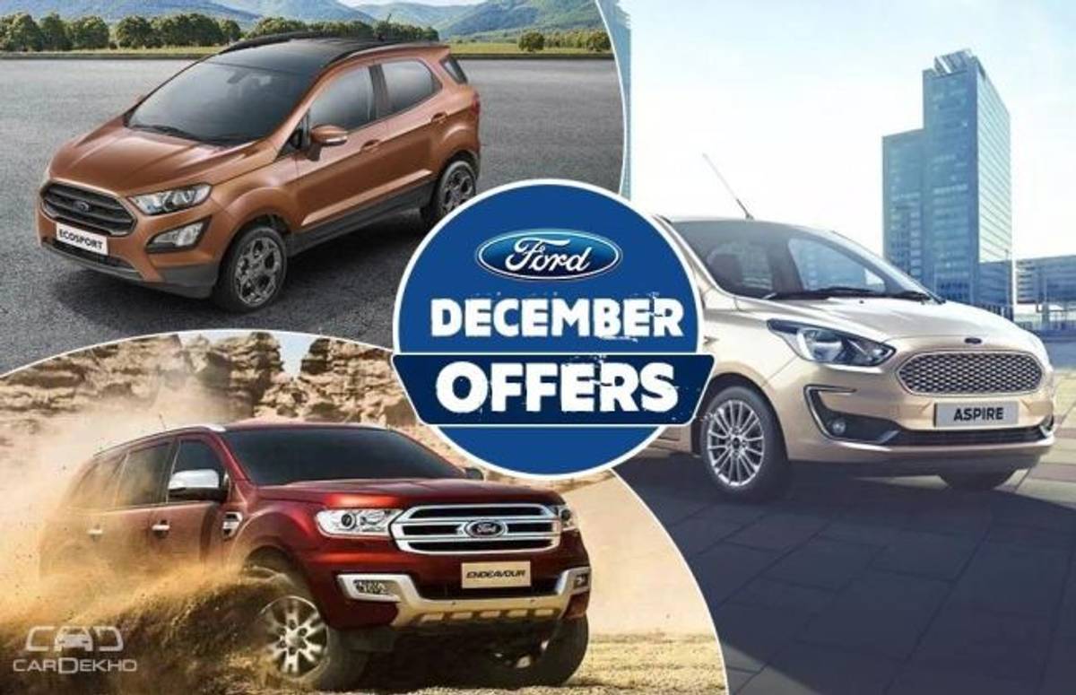 Ford December Offers: Cash Discounts, Exchange Bonuses On Figo, EcoSport & More Ford December Offers: Cash Discounts, Exchange Bonuses On Figo, EcoSport & More