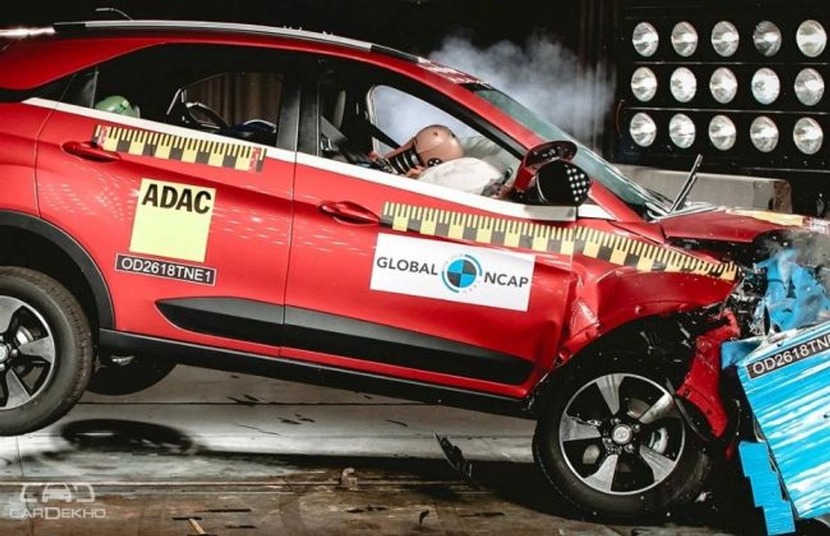 Tata Nexon Scores 5-Star Rating In Global NCAP Crash Test Tata Nexon Scores 5-Star Rating In Global NCAP Crash Test