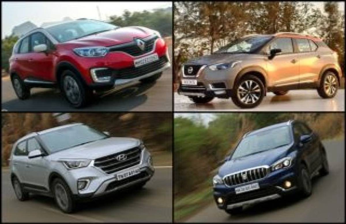 Nissan Kicks Vs Hyundai Creta Vs Maruti S-Cross Vs Renault Captur: Spec Comparison Nissan Kicks Vs Hyundai Creta Vs Maruti S-Cross Vs Renault Captur: Spec Comparison