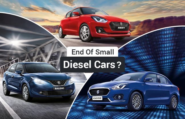 Maruti Swift Baleno  Dzire Diesel May Go Out Of 