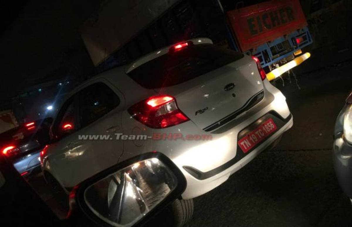 Ford Figo Facelift Blu Spied, Likely To Be A CNG Variant Ford Figo Facelift Blu Spied, Likely To Be A CNG Variant