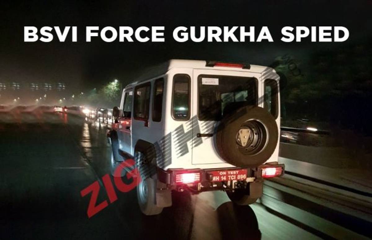 Force Gurkha Spied With BSVI Engine Force Gurkha Spied With BSVI Engine