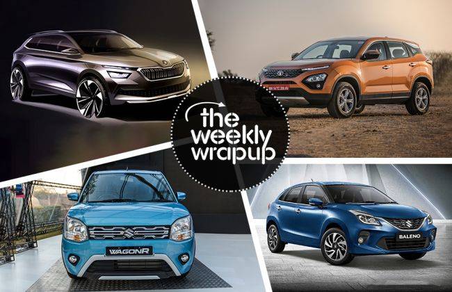 Weekly Wrap-up: Maruti Baleno 2019 Launched; Wagon R, Tata Harrier ...