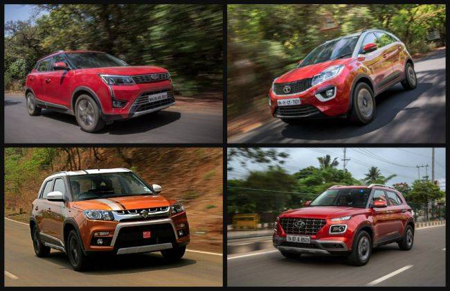 Hyundai Venue Diesel Vs Maruti Vitara Brezza Vs Mahindra XUV300 Vs Tata ...