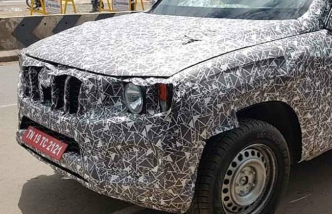 New Mahindra Scorpio spied again - Packs a new engine and features