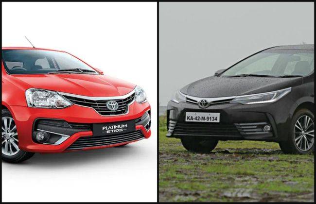 Toyota Corolla Altis And Etios Range Discontinued In India