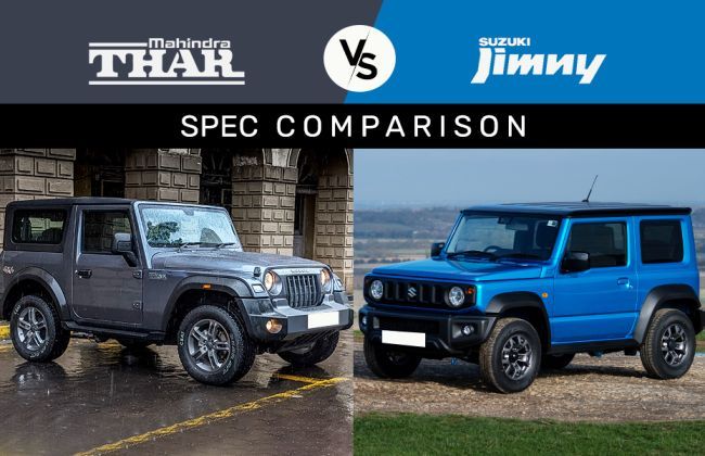  Mahindra Thar vs Suzuki Jimny ¿Cuál es mejor en el papel?