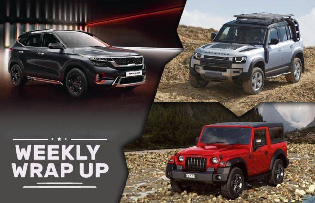 Top Car News Of The Week: Kia Seltos, Mahindra Thar Accessories, Honda ...