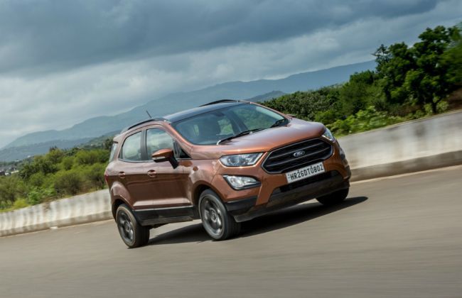 2021 Ford EcoSport Titanium Variant Will get A Sunroof; Costs Revised Throughout All Variants
