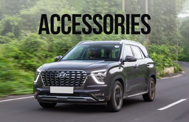 Hyundai Alcazar Accessory Packs And List Detailed With Pricing