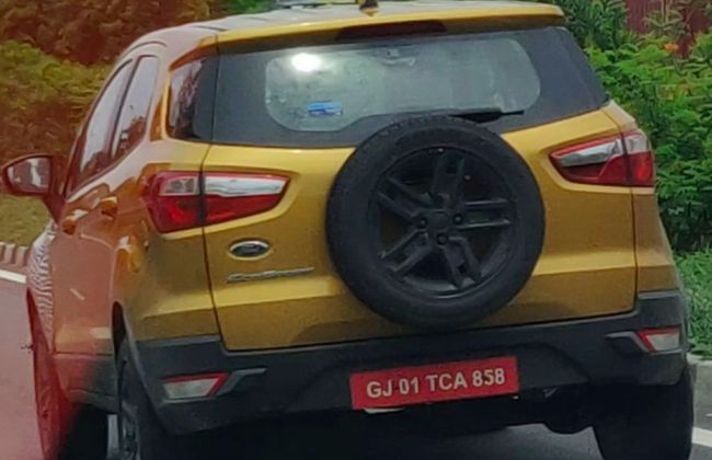 2021 Ford EcoSport Spied Testing In A New Color; Launch Anticipated By Diwali