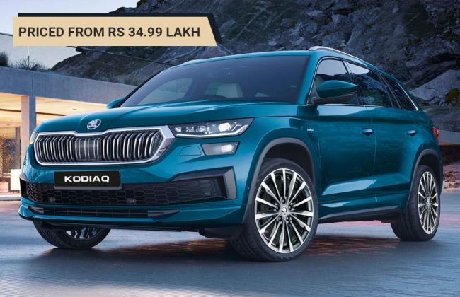 2022 Skoda Kodiaq Launched In India, Priced From Rs 34.99 Lakh Onwards