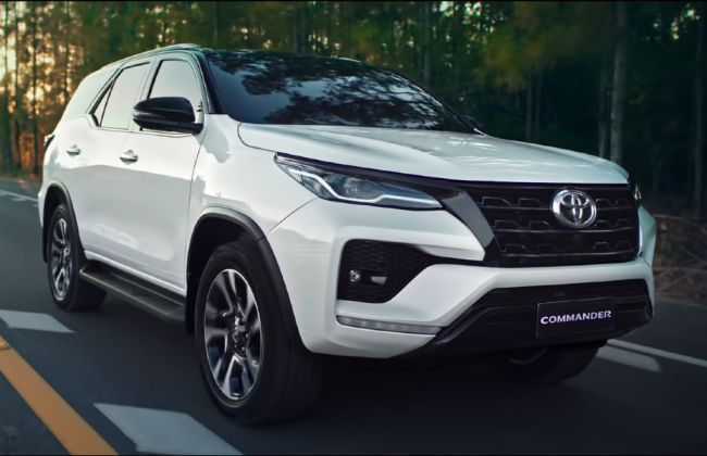 New Toyota Fortuner Commander Limited Edition Variant Introduced In Thailand - Vimarsana News