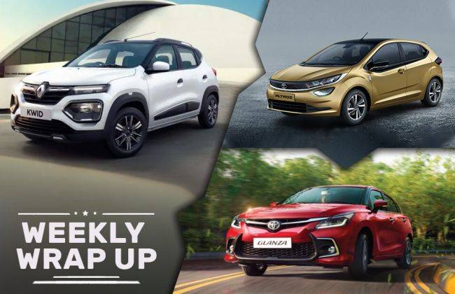 Top India Car News This Week: 2022 Toyota Glanza Launched, Tata Altroz ...