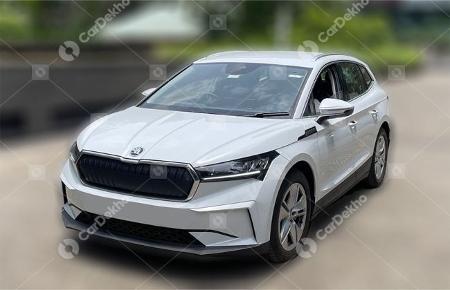 Skoda Enyaq iV Electric SUV Spied Testing In India, Launch On The