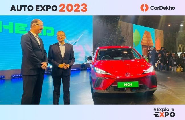 MG At Auto Expo 2023: MG4 EV Makes India Debut