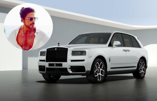 Shah Rukh Khan brings home a Rolls-Royce Cullinan Black Badge worth Rs 10  crore [Video] - Car News