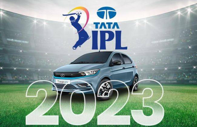 Tata Tiago Ev Becomes Official Partner Of Ipl 2023