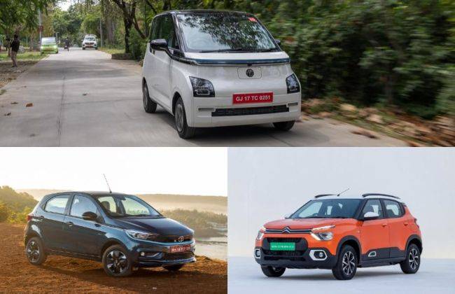 MG Comet EV vs Tata Tiago EV vs Citroen eC3: Specifications Compared ...