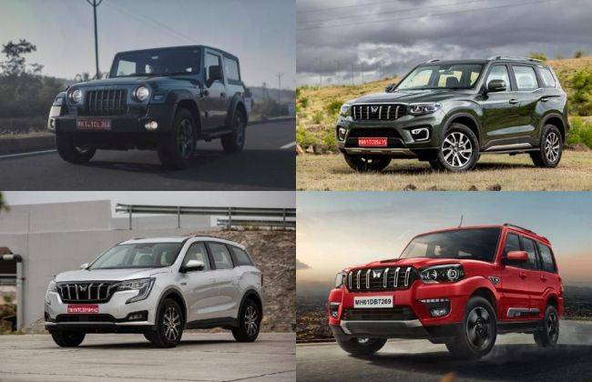 April 2023 Petrol-Diesel Sales Split Of Popular Mahindra Models: Thar ...