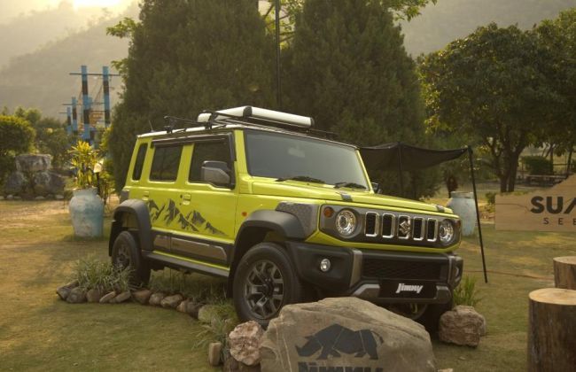Maruti Jimny Accessories Detailed – Side Cladding, Roof Rails
