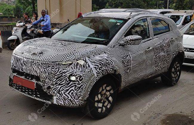 2024 Tata Nexon Spied With Production-ready Headlights For The First ...