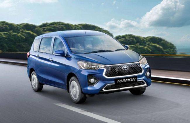 Maruti Ertiga-Based Toyota Rumion MPV Debuts In India; Launch In ...