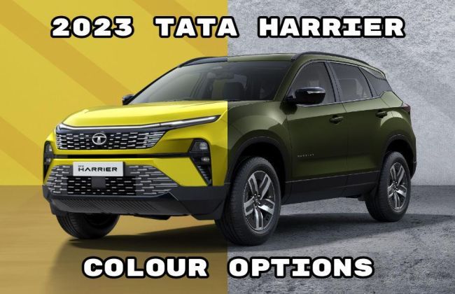 Tata Harrier dual-tone paint scheme launched in India