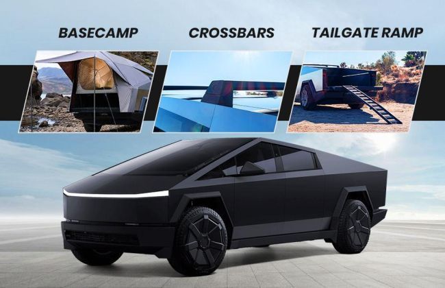 Tesla Cybertruck Accessories Detailed, Gets A Range Extender And