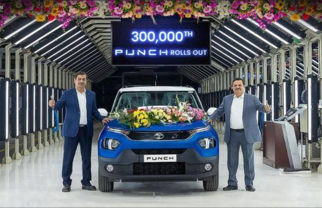 Tata Punch Crosses Sales Of 3 Lakh Units In Just Over 2 Years Since Launch