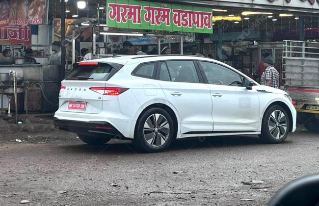 Skoda Enyaq Testing Continues, India Launch Expected In Second Half Of 2024