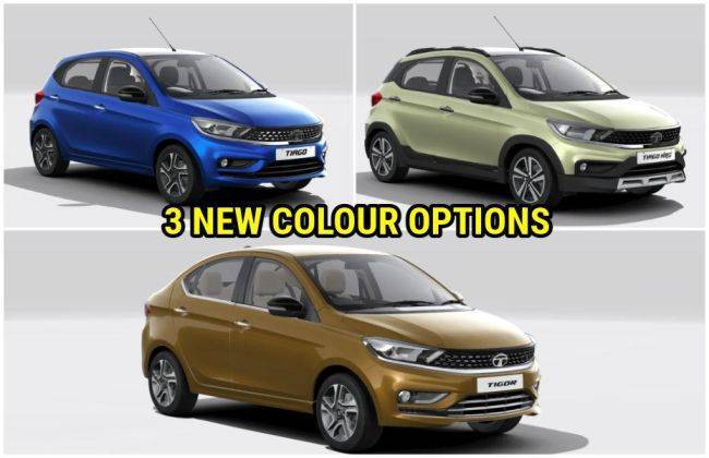 New Colour Options Introduced For The Tata Tiago And Tata Tigor ...