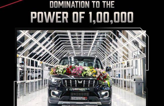 Mahindra Scorpio N Crosses Production Milestone Of 1 Lakh Units