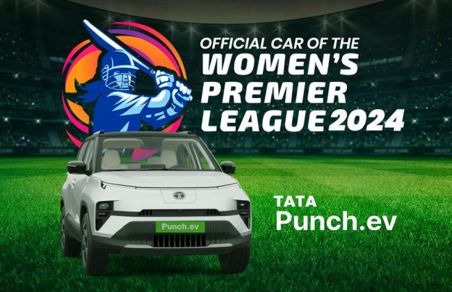 Tata Punch EV Becomes Official Partner Of Women's Premier League 2024