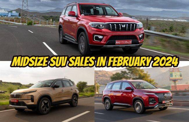 Midsize SUV Sales In February 2024: Mahindra Scorpio, Tata Safari, Tata ...