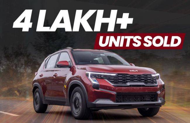 Kia Sonet Crosses Lakh Unit Sales In India And Overseas Combined