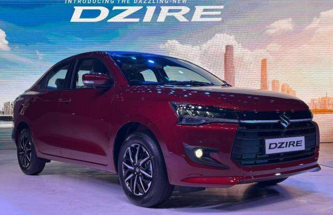 The all-new 2024 Maruti Dzire has made its debut, with its official launch set for November 11.