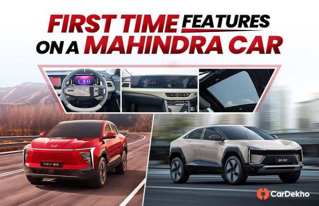 Mahindra XEV 9e and BE 6e pioneer innovation with the introduction of 10 industry-first features, setting a new standard for Mahindra electric vehicles.