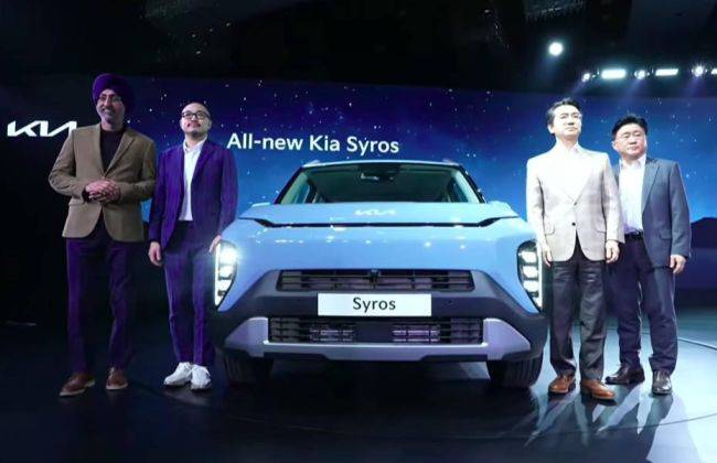 Kia Syros Breaks Cover, Bookings To Start From January 2025 | CarDekho.com