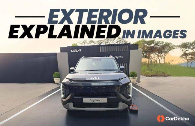 Kia Syros Exterior Design Explained In 15 Real-life Images