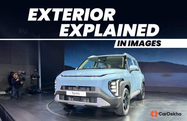 Kia Syros Exterior Design Explained In 15 Real-life Images