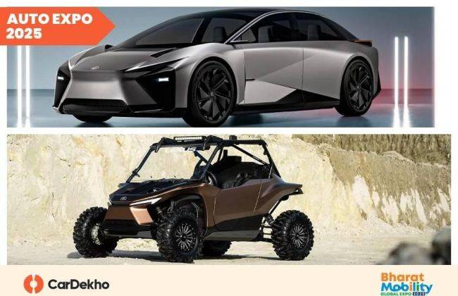 Lexus Unveils LF-ZC Electric Sedan & Hydrogen-Powered ROV at Bharat Mobility Global Expo 2025