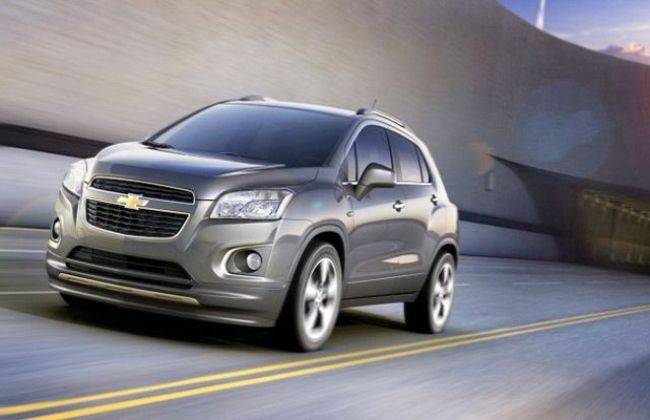 GM Revealed Chevrolet Trax First Picture | CarDekho.com